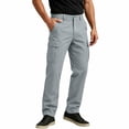 thumbnail image 6 of Joggers for Men Casual Fashion Solid Color Long Pants with Pocket Elastic Waist Straight Leg Workwear Cargo Long Pants, 6 of 8