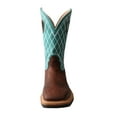 thumbnail image 2 of TWISTED X Men's Lite Cowboy Workboot, Color: Brown Distressed/Turquoise, Size: 9.5, Width: EE (MLCS021-9.5-EE0, 2 of 5