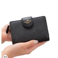 thumbnail image 5 of Mini Cartera Monedero Bi-fold Wallet Coach Black, 5 of 5