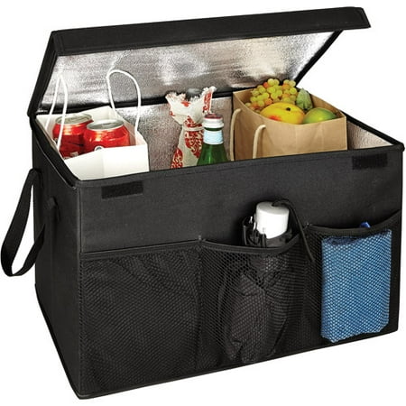 Simplify Trunk Organizer with Zippered Lid and Heat Insulation
