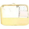 thumbnail image 1 of GFDYREE Sac de Rangement de Voyage / Ensemble de 7 Pcs Organisateur de Bagages Cubes de Rangement, Pochette de Compression (Jaune), Jaune, 2019, 1 of 7