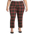 thumbnail image 1 of CHUANK Pantalon à Enfiler pour Femmes Grande Taille avec 2 Poches, 1 of 6
