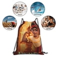 thumbnail image 5 of Encanto Drawstring Backpack Anime Sackpack Gym Bag For Sport Yoga Travel Hiking Shopping Lightweight Gym Bag 16*14 Inch, 5 of 8