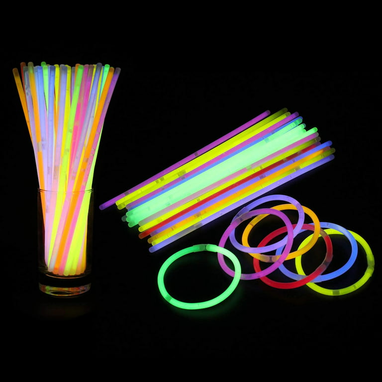 10 Inch Glow Stick Bracelets - 5 Color Mix