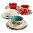 thumbnail image 3 of The Pioneer Woman Assorted Dinnerware Set, 12-Piece Set, 3 of 9