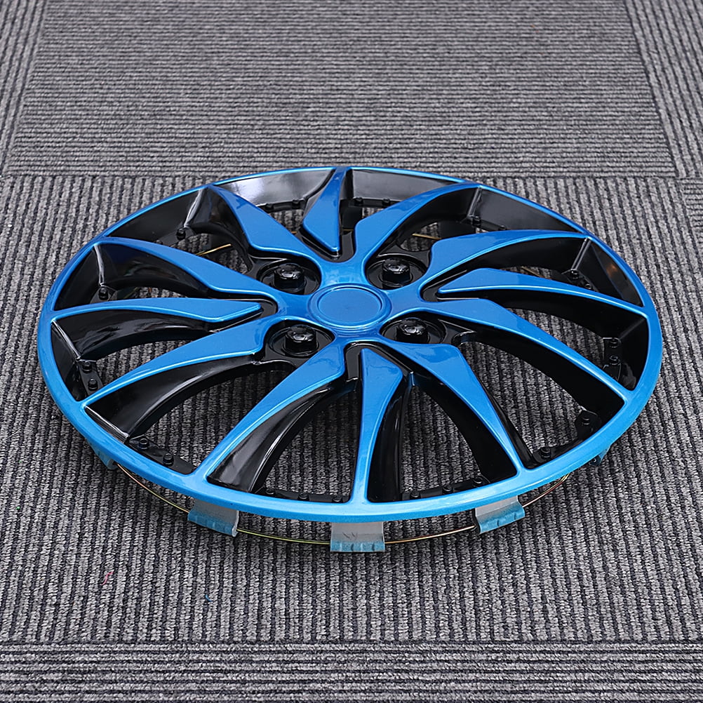 WORGEOUS 4 pcs  Performance Wheel Cover 14 inch Plastic Hub Wheel Caps Replacements