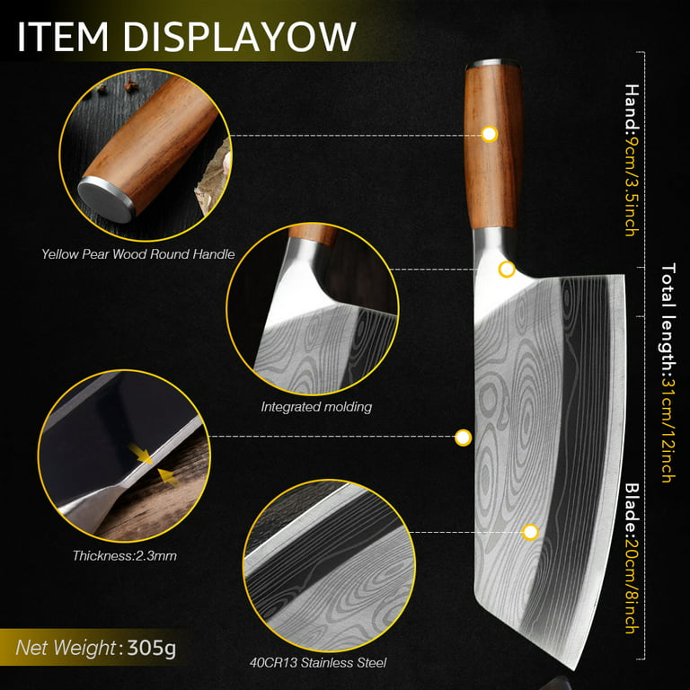 Cheap Forged Kitchen Knife, Stainless Steel Knife, Meat Cutting