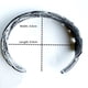 thumbnail image 3 of Brazalete para mujer, regalos para mujeres, hombres, retro, vintage, 925, brazalete con plumas, pulsera de plumas, pulsera para hombre, pulsera para hombre, 3 of 5