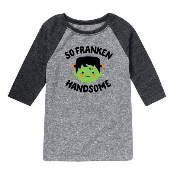 Instant Message - So Franken Handsome - Youth Raglan