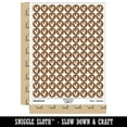 thumbnail image 2 of Patriotic American Bald Eagle Flying 200+ Round Stickers - Brown - Gloss Finish - 0.50" Size, 2 of 3