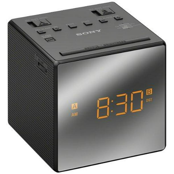 Sony Dual Alarm Clock Radio (Black) - Walmart.com