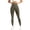 Army Green, variant on Women's High Waist Shaping Yoga Pants, Stretchy Breathable 4 Way Workout Leggings for Running Gym Fitness, Peach Hip Lifting Activewear Tight Pants