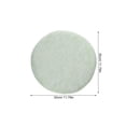 thumbnail image 2 of BRIGHTFUFU 3Ud Funda Decorativa Y Elástica Para Sillas De Barra Redondas Lavable Color Verde Claro, 2 of 6