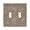 Wool Knitting Pattern, variant on Dailycode Light Switch Plate Covers 2 Gang Wall Plate Plastics Outlet Covers for Kitchen Home Office Decor Wool Knitting Pattern