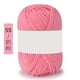 thumbnail image 1 of Xiao Hua 2 rollos de hilo de punto rosa, 25 gramos por rollo, hilo de punto suave hecho a mano, adecuado para principiantes, suéteres y fundas de almohada decorativas tejidas a crochet., 1 of 5
