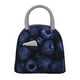 thumbnail image 1 of Fotbe Blue-Purple Raspberries Bolsa de Almuerzo con Estampado, Lonchera Aislada, Contenedor de Comida Reutilizable Tipo Cooler a Prueba de Fugas, 1 of 6