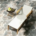 thumbnail image 2 of Costway 2 PCS Outdoor Chaise Lounge Chair Set with Armrests & 4-Level Backrest for Poolside, 2 of 8