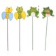 thumbnail image 2 of GOOHOCHY 4 estacas de metal para animales, para jardín, manualidades de metal, para exteriores, 2 of 8