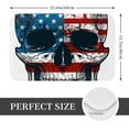 thumbnail image 2 of Yiaed American Flag Skull Print Flannel Doormat Mat Outdoor Indoor Door Mats,Welcome Matt Outdoor Front Door Mat Doormat Outdoor Mat Outdoor Mat,16"x24", 2 of 7