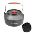 thumbnail image 1 of Outdoor Aluminum Alloy Kettle Locking Handle Camping Hung Pot Portable, 1 of 8