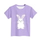 thumbnail image 2 of Manga Corta Crop Top para Niños Niños Pascua Impresa Gráfica Tee Cuello Redondo Casual Versátil 3-14 Años, 2 of 5
