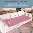 thumbnail image 4 of LifePro Infrared Sauna Blanket - Full Body Portable Sauna for Home, Detox & Relaxation, Adjustable Heat Sauna Blanket Infrared - Regular Pink, 4 of 10