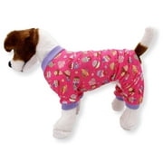 Dog Pajamas Soft Cotton Blend Jumpsuit Cute Clothes Small Medium Pet
