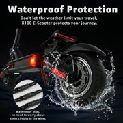 AJOOSOS X100 Electric Scooter for Adults, 5600W Dual Motor, 45 mph Fast Speed, 50 Miles Long Range, Foldable E Scooter