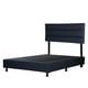 thumbnail image 3 of Base de Cama King Size Dicasa Cabecera Logan Azul Marino, 3 of 7