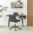 thumbnail image 2 of Danya B. Modern 3 Cube Floating Wall Shelf with Display Ledge - Easy to Hang Wall Mounted Triple Cubby Shelf - Oak, 2 of 13
