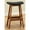 Black, variant on Lexicon Ride Faux Leather Counter Stool in Black (Set of 2)