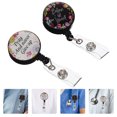 thumbnail image 4 of 2 Pcs Supports de Badges Réutilisables Support de Badges Portable Clips de Badges Rotatifs Support de Badges, 4 of 5