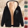 thumbnail image 1 of Sentmoon Veste pour Femme Surdimensionnée avec Imprimé Chandail pour Femme à Manches Longues à Capuche Chandails à Capuche Automne et Hiver Doux et Confortable pour la Mode et le Quotidien L, 1 of 5
