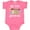 Hot Pink, variant on Inktastic My Titi Loves Me with Sloth and Hearts Boys or Girls Baby Bodysuit