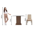 thumbnail image 4 of Juego de Comedor Mesa con 2 Sillas Madesa Luli MI, 4 of 5
