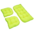 thumbnail image 3 of Blazing Needles U-Shaped Twill Tufted Settee Cushion Set (Set of 3), 3 of 3