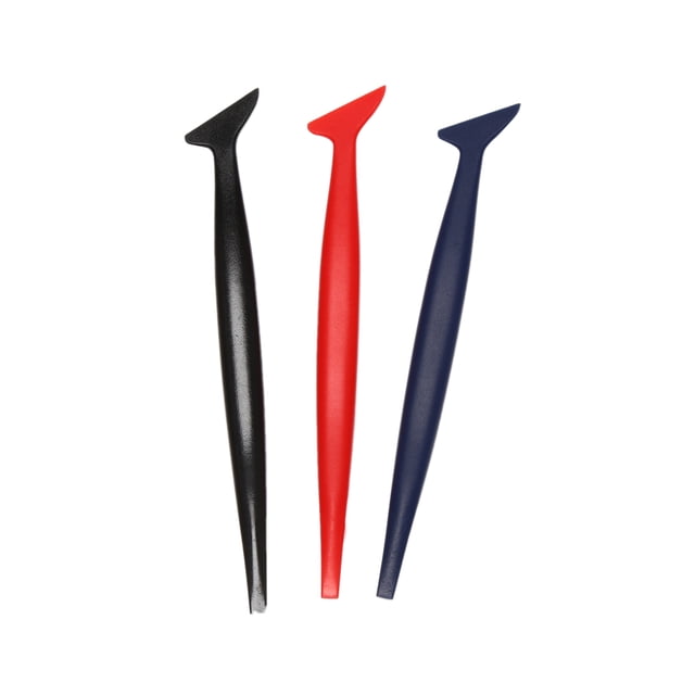 Car Wrapping Flexible - Squeegee Curved Slot Tint Tool Set 3 In 1 With Different Hardness For Installing Vehicle Wraps And Auto Stickers