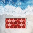 thumbnail image 2 of Beach Towel Red Fish Scales Bath Pool Towels Ombre Fish Tail Absorbent Beach Towel Soft Large Quick Dry Lightweight Camping Travel Sports Yoga Gym Swim Towels for Adult 35x70 Inch, 2 of 9