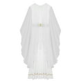thumbnail image 6 of Mufeng Women's Greek God Dress Greece Toga Dress Halloween Party Performance Outfits White S, 6 of 7