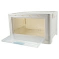 thumbnail image 4 of GOOHOCHY Caja de almacenamiento plegable Contenedores de almacenamiento Contenedores de almacenamiento apilables Caja de almacenamiento con estantes, 4 of 8