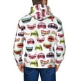 thumbnail image 5 of Zip Up Hoodies for Men - Funny mouth Long Sleeve Comfrt Men'S Fashion Hoodies & Sweatshirts, Jackets for Men Hoodies Pullover Clothing Clothes with Pouch, 5 of 5