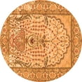 thumbnail image 1 of Ahgly Company Indoor Round Persian Orange Traditional Area Rugs, 7' Round, 1 of 1