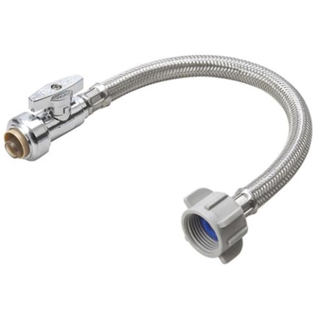B K Industries 496 912 0 5 X 0 87 In Stainless Steel Straight Toilet Connector Walmart Com Walmart Com