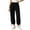 Black, variant on CQONEPT Womens Sweatpants High Waist Lounge Casual Joggers Drawstring Cuffs Athletic Lounge Pants Workout Casual Trousers with Pockets