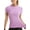 pink, variant on Fitness wear, Women's Yoga wear, top, Quick-Dry Clothes, Running Sportswear, Elastic Tights, Base Shirt, Short-Sleeved Shirt