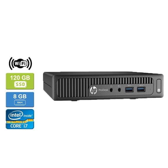 Used: HP 600 G1 Intel Core i7-4765T 8GB 120GB SSD Win 10 Pro Wifi