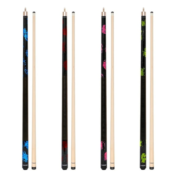 4 Pieces Pool Stick Cue Stick 58 inch 18 oz 19 oz 20 oz 21 oz Billiard House Bar Pool Cue