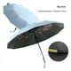thumbnail image 1 of Paraguas reforzado de 24 huesos para hombre y mujer, sombrilla resistente al viento, resistente a los rayos UV, protección solar, 1 of 5