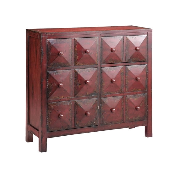 Elk Home Maris Cabinet in Red
