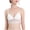 White, variant on V Neck Cami Bra for Women Girls Wirefree Bra Thin Cup Girl Comfortable Lace Underwear Women Size Wireless Cami Bra, Style 7413, Beige 36B